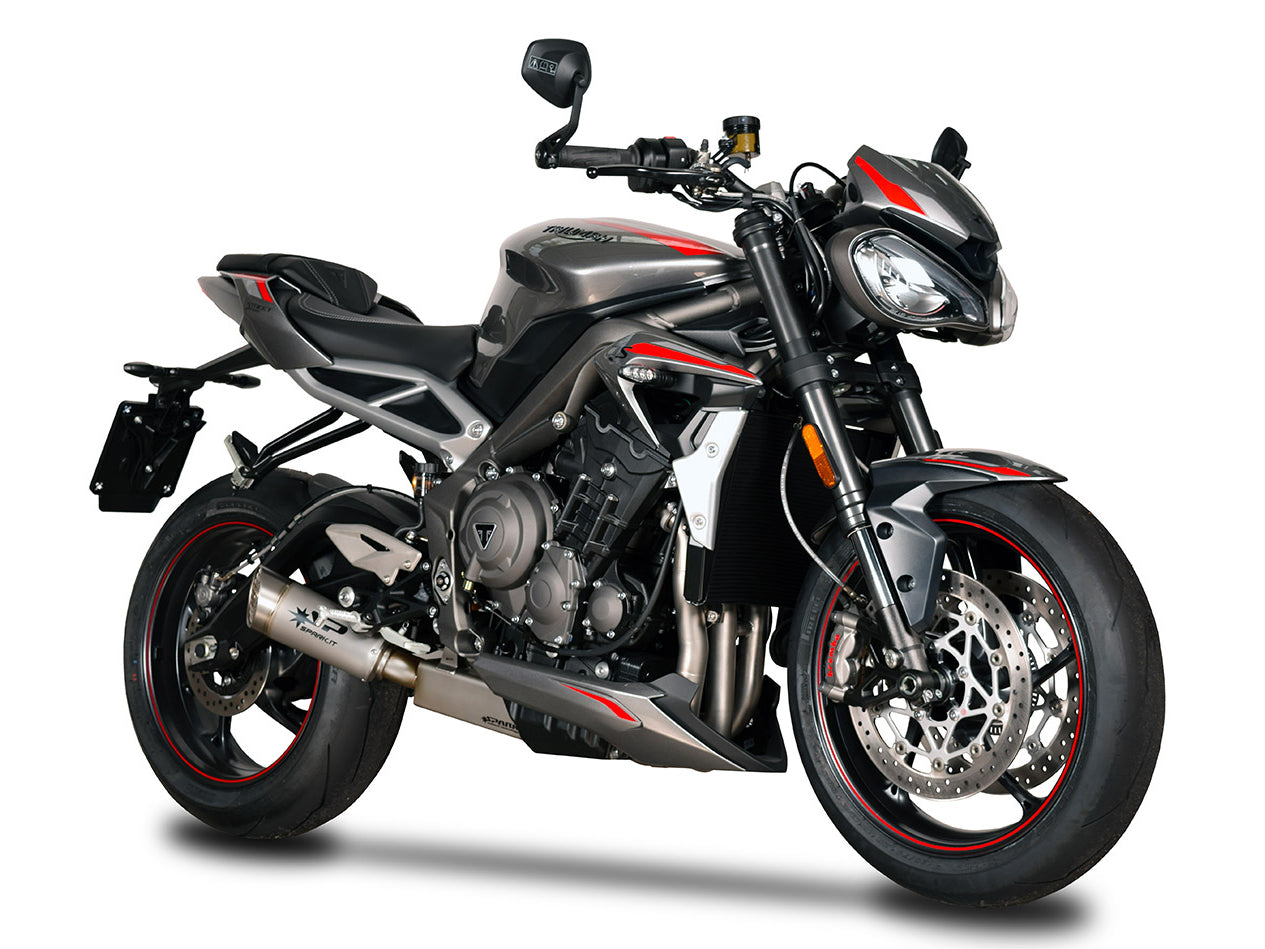 SPARK GTR8502 Triumph Street Triple 765 (2017+) Stainless Steel Exhaust Сollector (racing)