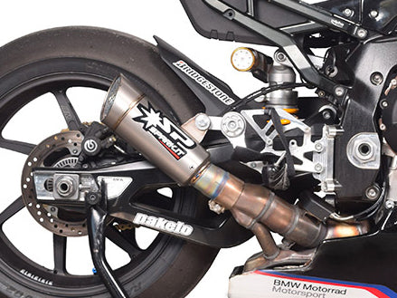 SPARK GBM0702 BMW S1000RR / M1000RR (2019+) Titanium Slip-on Exhaust "GRID-O" (racing)