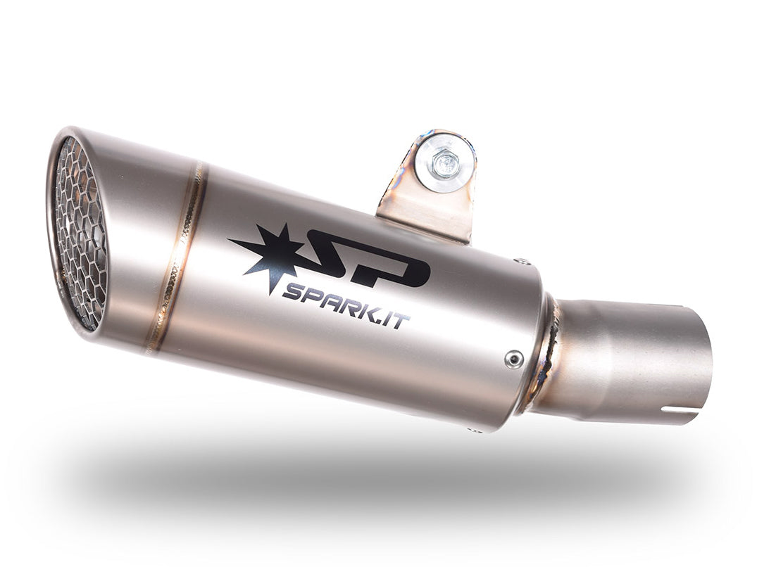 SPARK GBM0702 BMW S1000RR / M1000RR (2019+) Titanium Slip-on Exhaust "GRID-O" (racing)