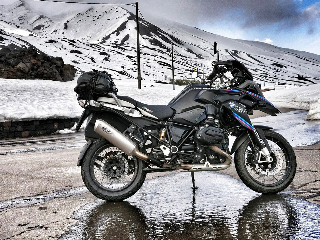 SPARK GBM0602 BMW R1200GS / Adventure (13/18) Slip-on Exhaust "Force" (EU homologated; titanium)