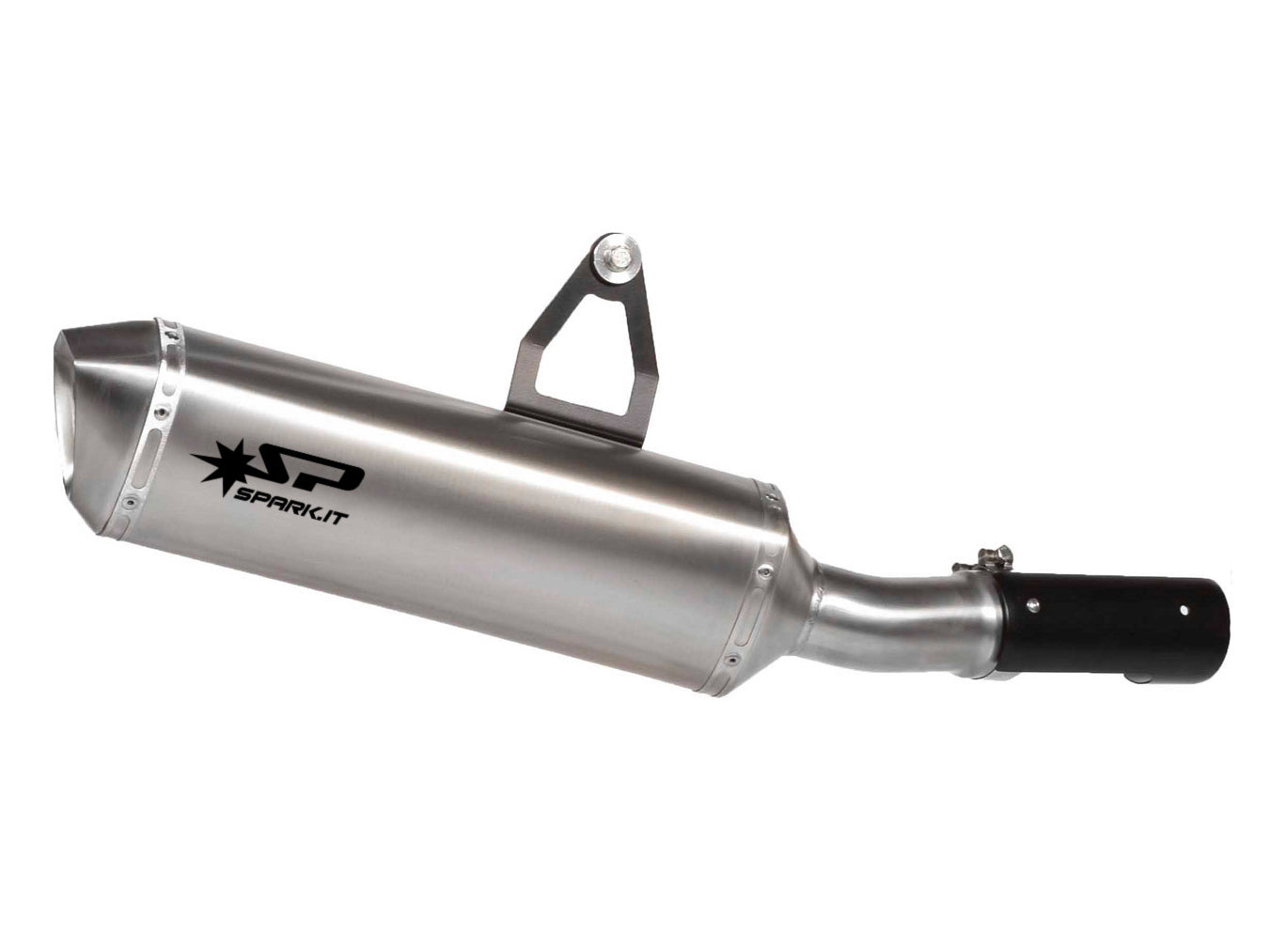 SPARK GBM0602 BMW R1200GS / Adventure (13/18) Slip-on Exhaust "Force" (EU homologated; titanium)