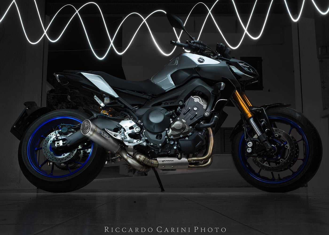 SPARK GYA8870 Yamaha MT-09 / Tracer 900 / XSR900 (14/20) Titanium Full Exhaust System "Grid-O" (racing)