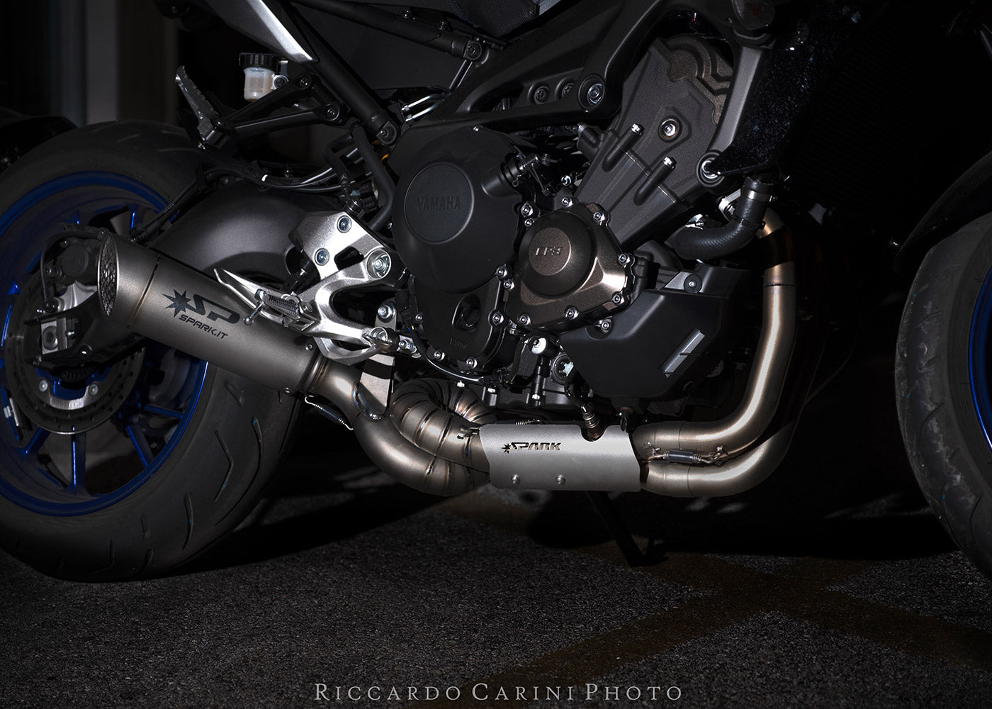 SPARK GYA8870 Yamaha MT-09 / Tracer 900 / XSR900 (14/20) Titanium Full Exhaust System "Grid-O" (racing)