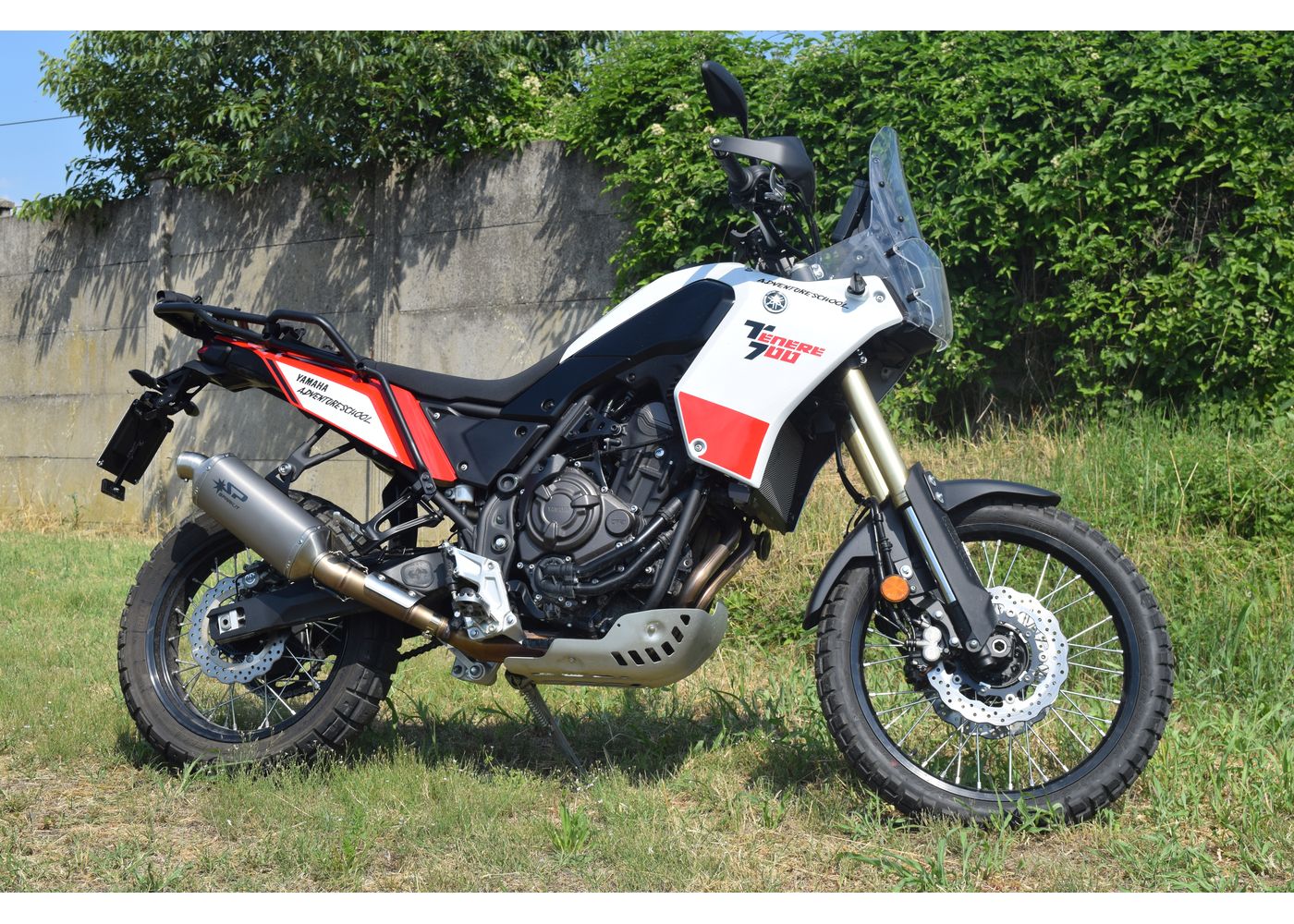 SPARK GYA1601 Yamaha Ténéré 700 (2019+) Slip-on Exhaust "Dakar" (EURO 5; titanium)