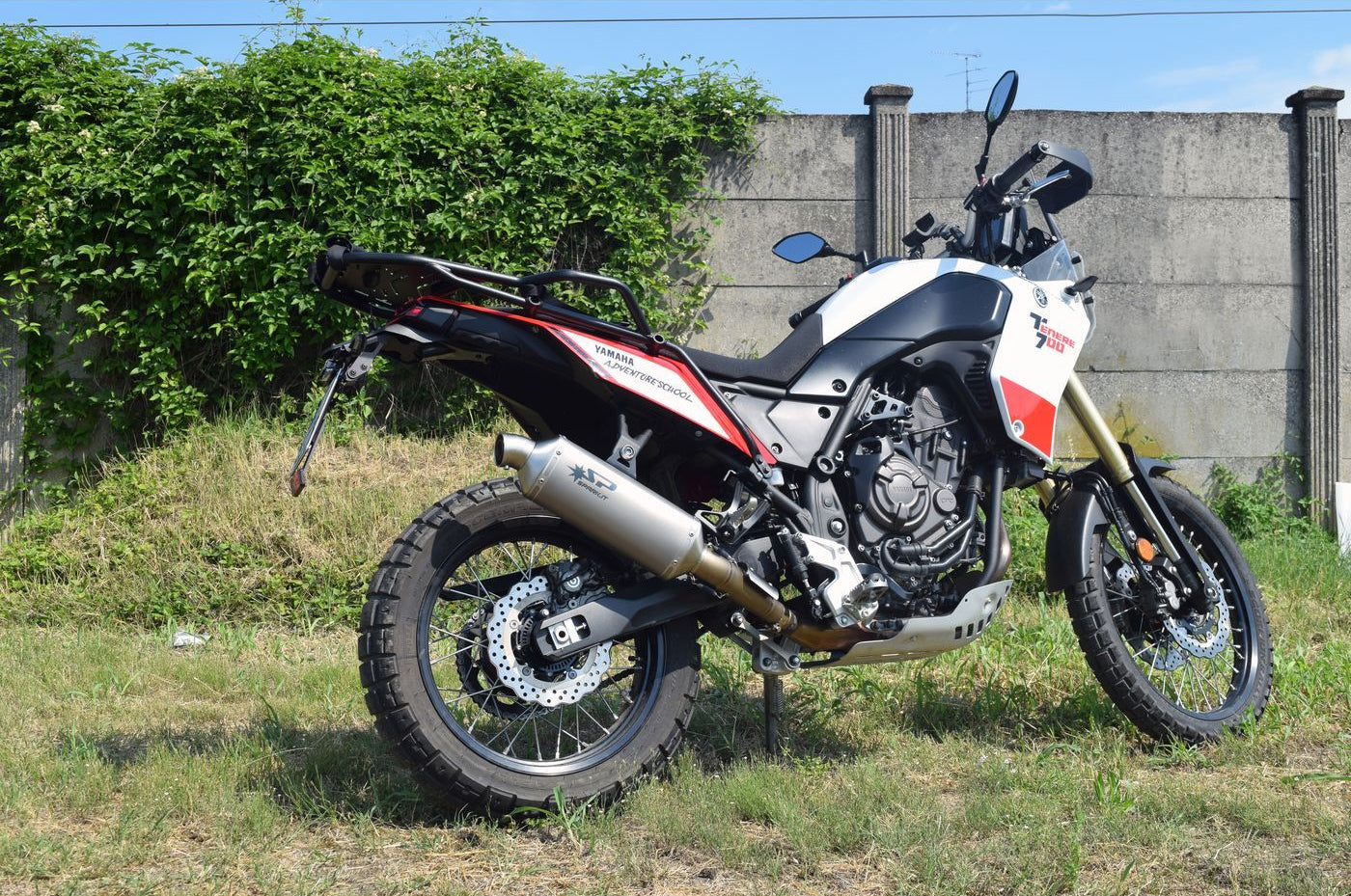 SPARK GYA1601 Yamaha Ténéré 700 (2019+) Slip-on Exhaust "Dakar" (EURO 5; titanium)