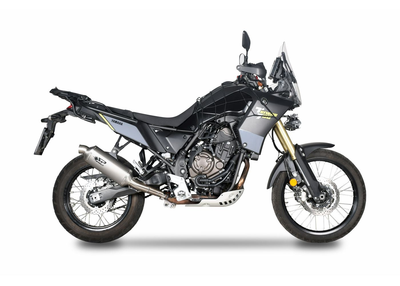 SPARK GYA1601 Yamaha Ténéré 700 (2019+) Slip-on Exhaust "Dakar" (EURO 5; titanium)