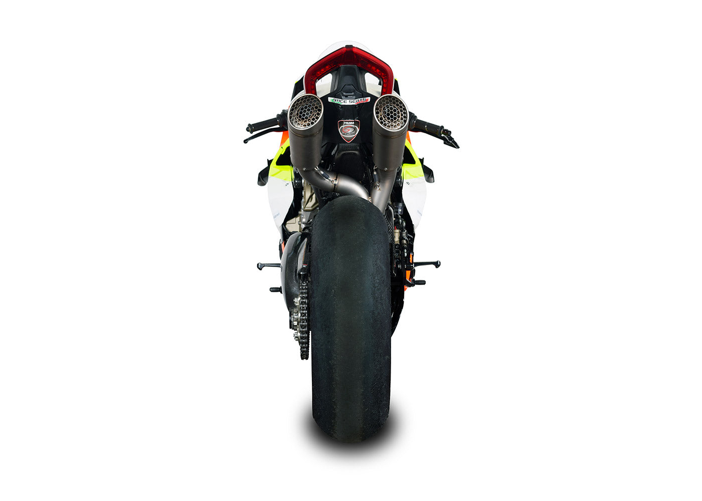 SPARK GDU8845 Ducati Panigale V4 (2018+) Full Titanium Full Exhaust System "GRID-O" (racing; underseat)