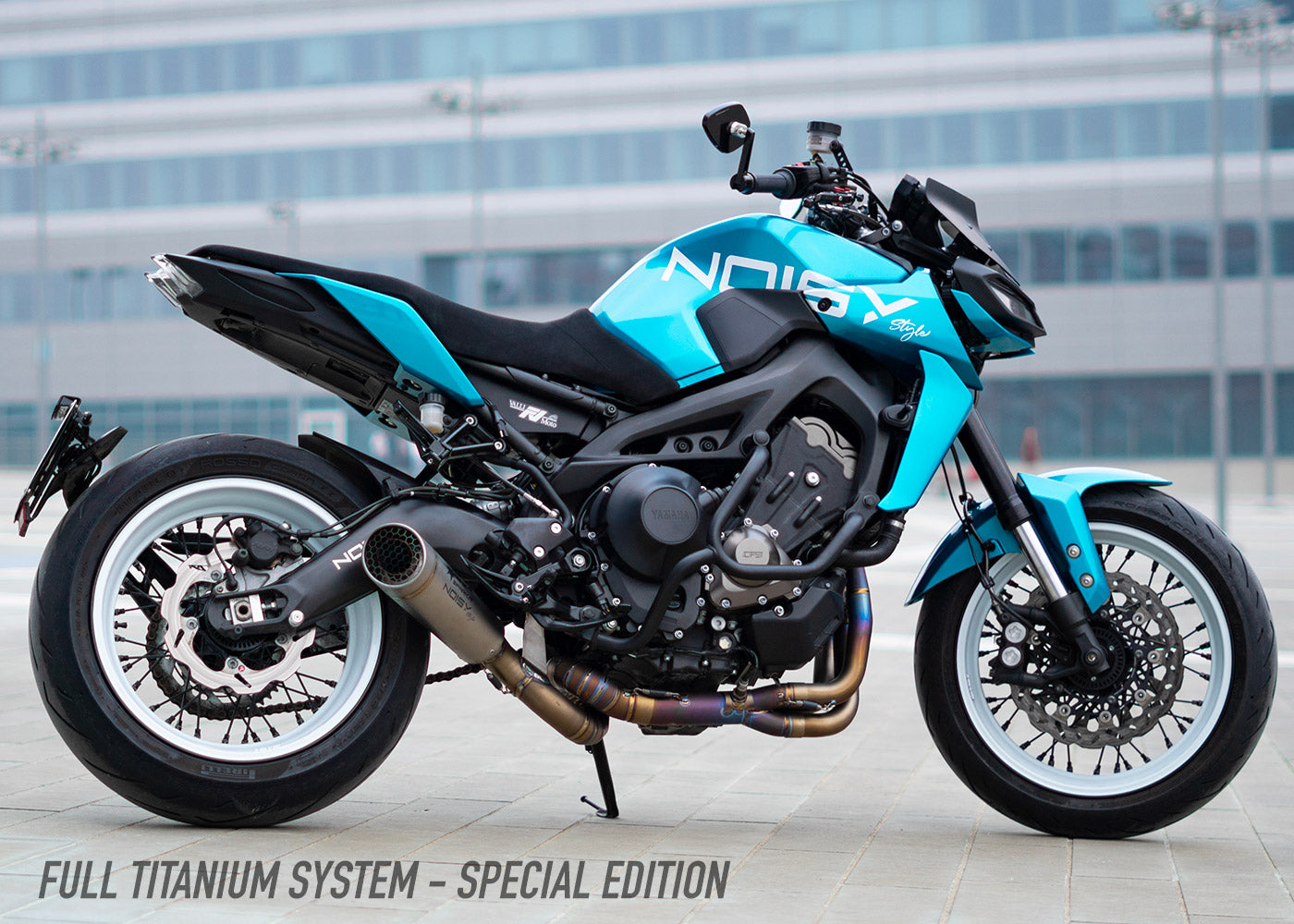 SPARK GYA8870 Yamaha MT-09 / Tracer 900 / XSR900 (14/20) Titanium Full Exhaust System "Grid-O" (racing)