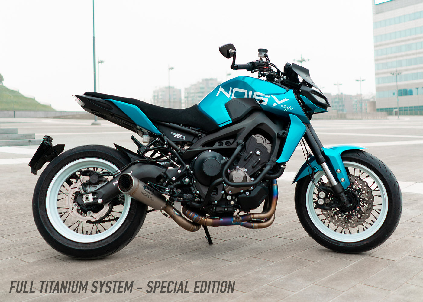 SPARK GYA8870 Yamaha MT-09 / Tracer 900 / XSR900 (14/20) Titanium Full Exhaust System "Grid-O" (racing)