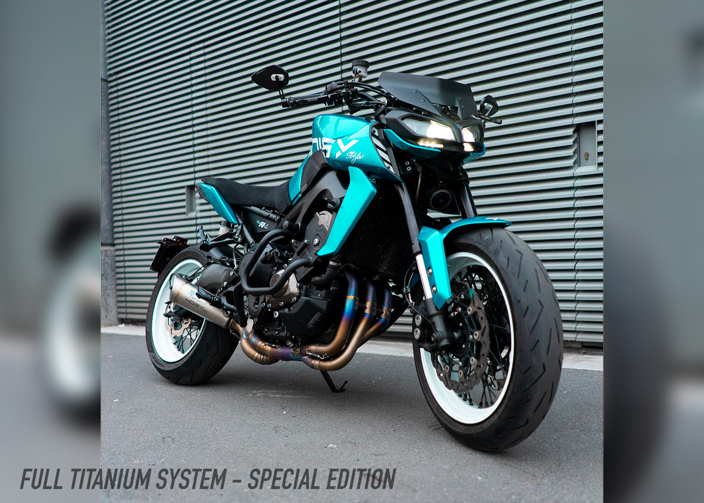 SPARK GYA8870 Yamaha MT-09 / Tracer 900 / XSR900 (14/20) Titanium Full Exhaust System "Grid-O" (racing)