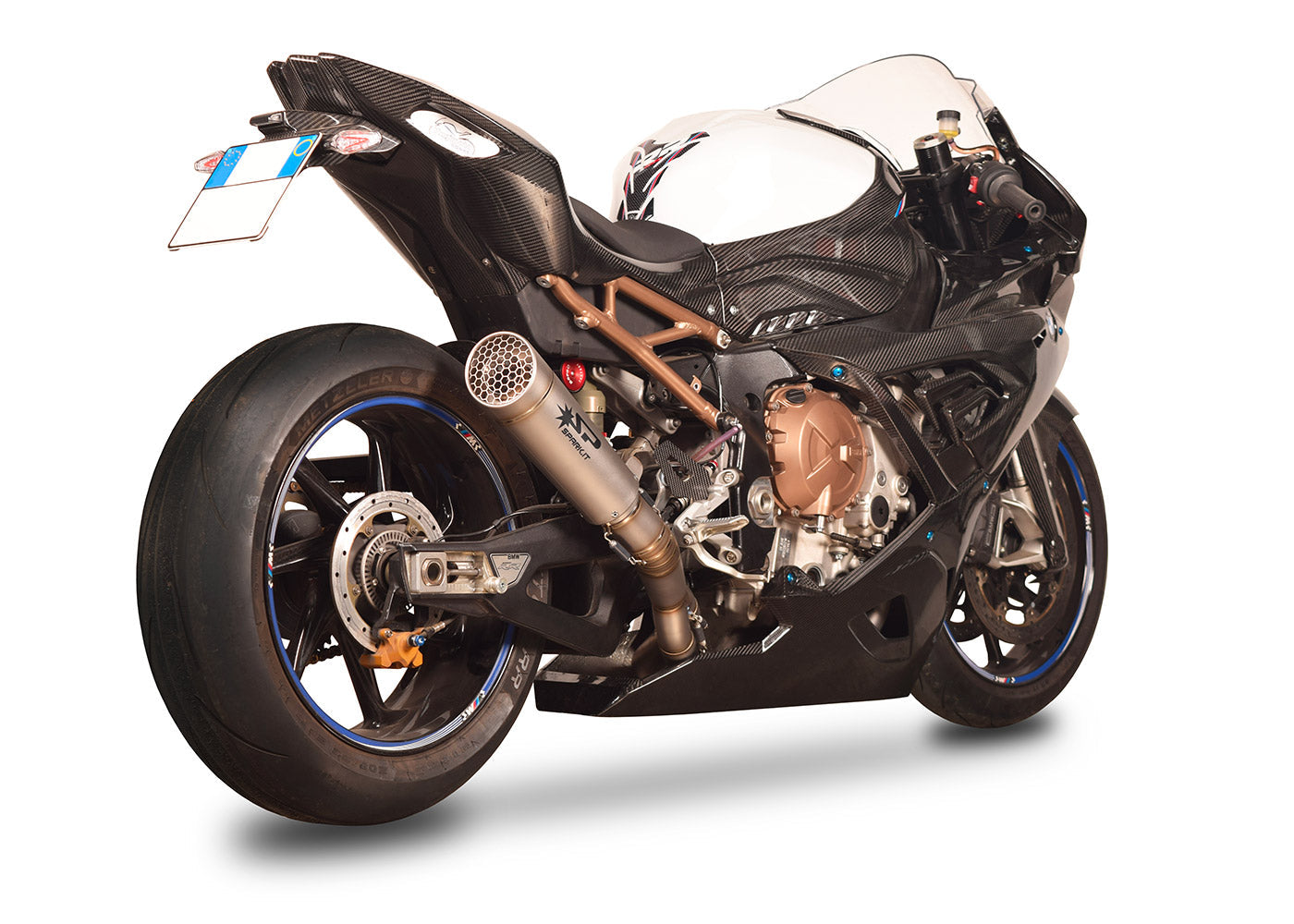 SPARK GBM8823 BMW S1000RR / M1000RR (2019+) Full Titanium Exhaust System "GRID-O" (racing)