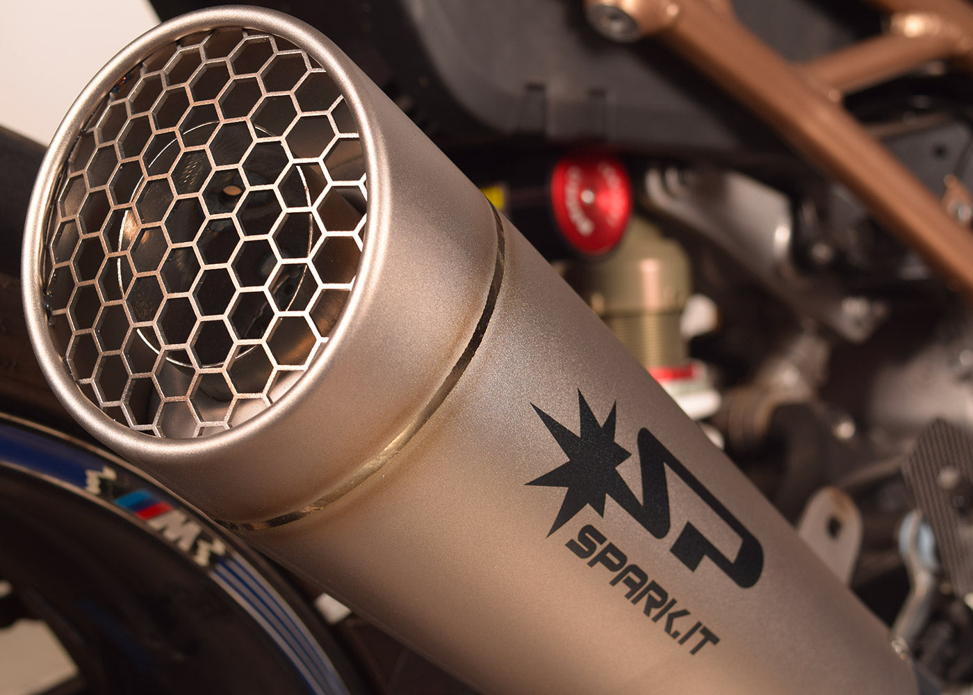 SPARK GBM8823 BMW S1000RR / M1000RR (2019+) Full Titanium Exhaust System "GRID-O" (racing)