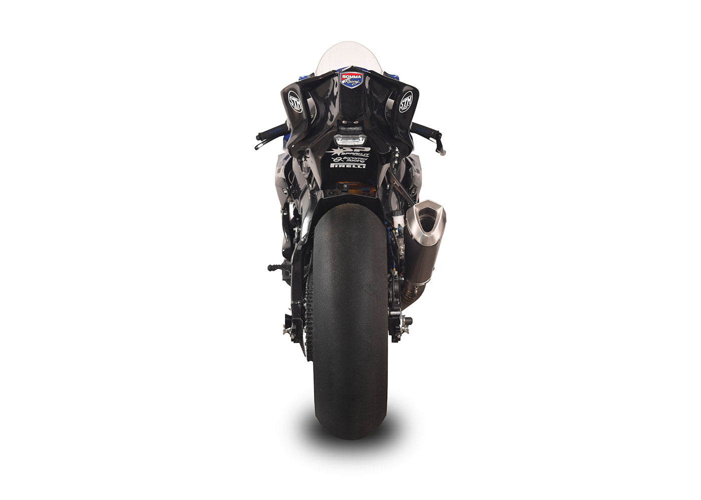 SPARK GYA8877 Yamaha YZF-R6 (2008+) Full Titanium Exhaust System "Konix" (racing; step 3)