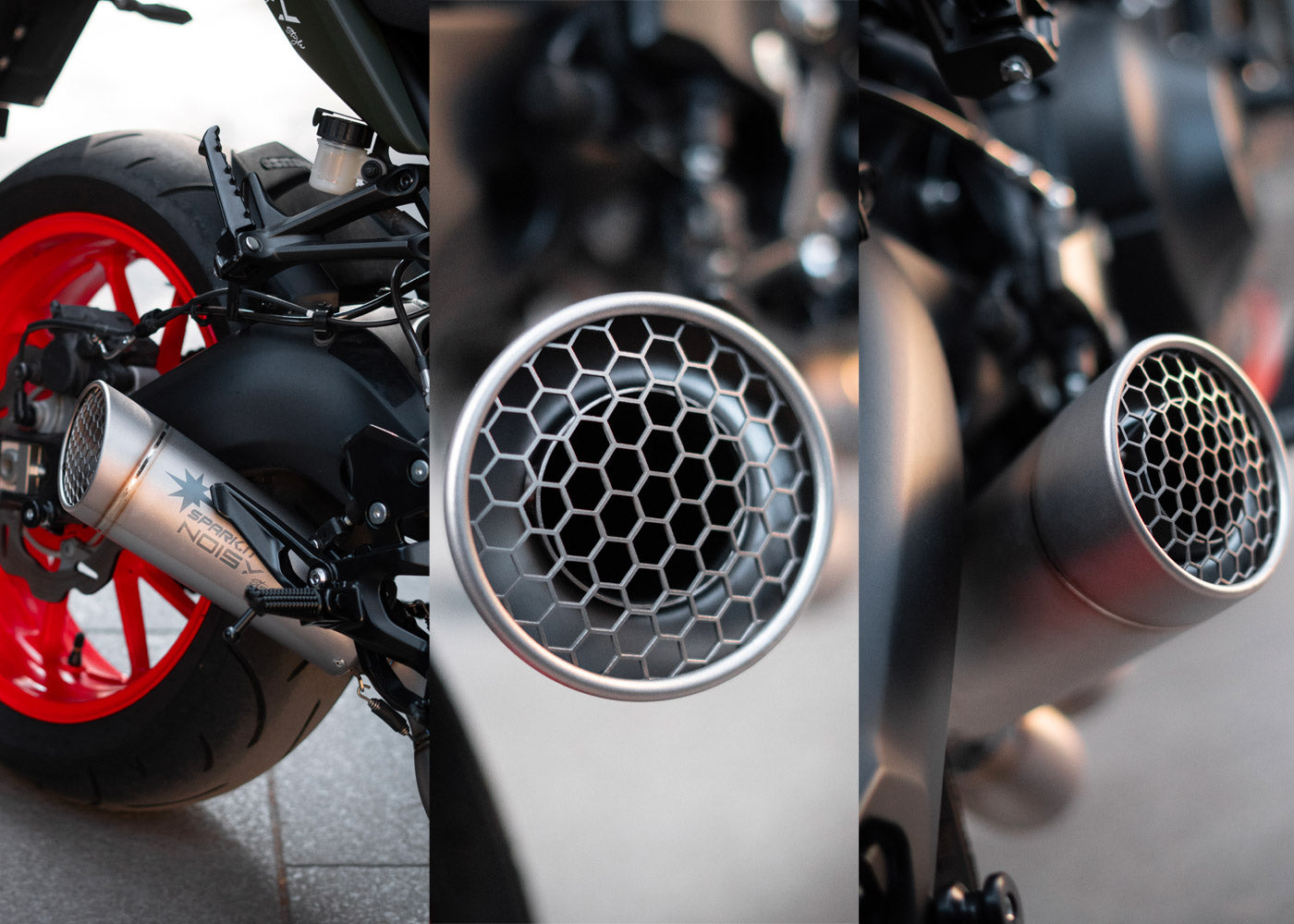 SPARK GYA8870 Yamaha MT-09 / Tracer 900 / XSR900 (14/20) Titanium Full Exhaust System "Grid-O" (racing)