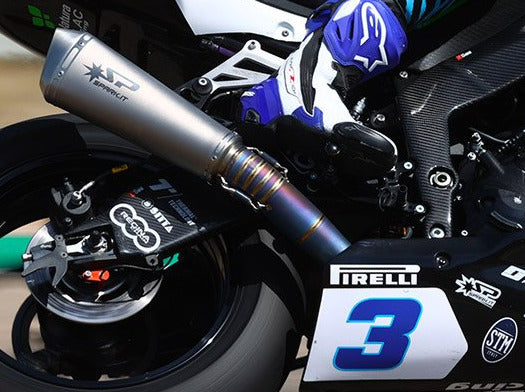 SPARK GKA8832 Kawasaki ZX-6R (2009+) Full Titanium Exhaust System "Konix" (racing)