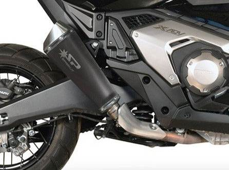 SPARK GHO1801 Honda X-ADV 750 (2017+) Slip-on Exhaust "Konix" (EU homologated)