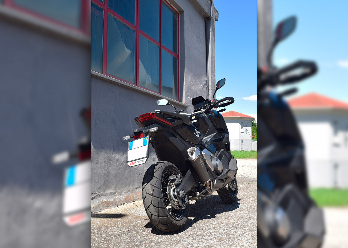 SPARK GHO1801 Honda X-ADV 750 (2017+) Slip-on Exhaust "Konix" (EU homologated)