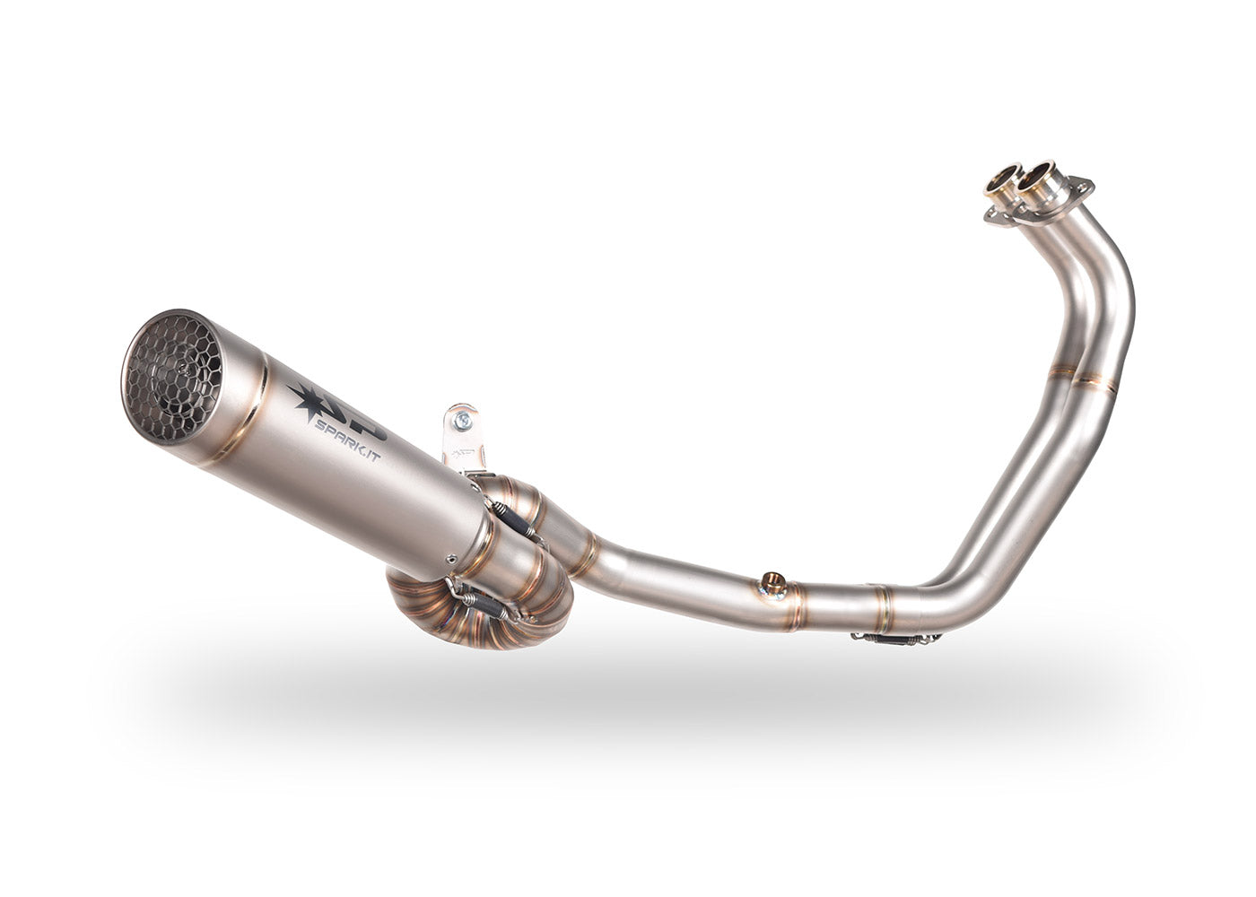 SPARK GYA8876 Yamaha MT-07/Tracer 700 Titanium Full Exhaust System "Grid-O" (racing)