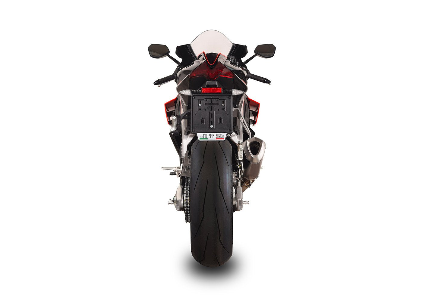 SPARK GAP0402 Aprilia RSV4 / Tuono V4 (2021+) Titanium Slip-on Exhaust "Konix" (racing)