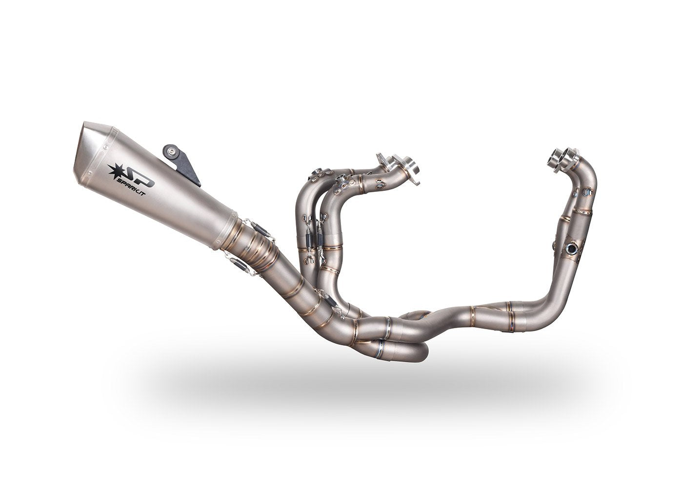 SPARK GAP8804 Aprilia RSV4 / Tuono V4 (2017+) Full Titanium Exhaust System "Konix" (racing)