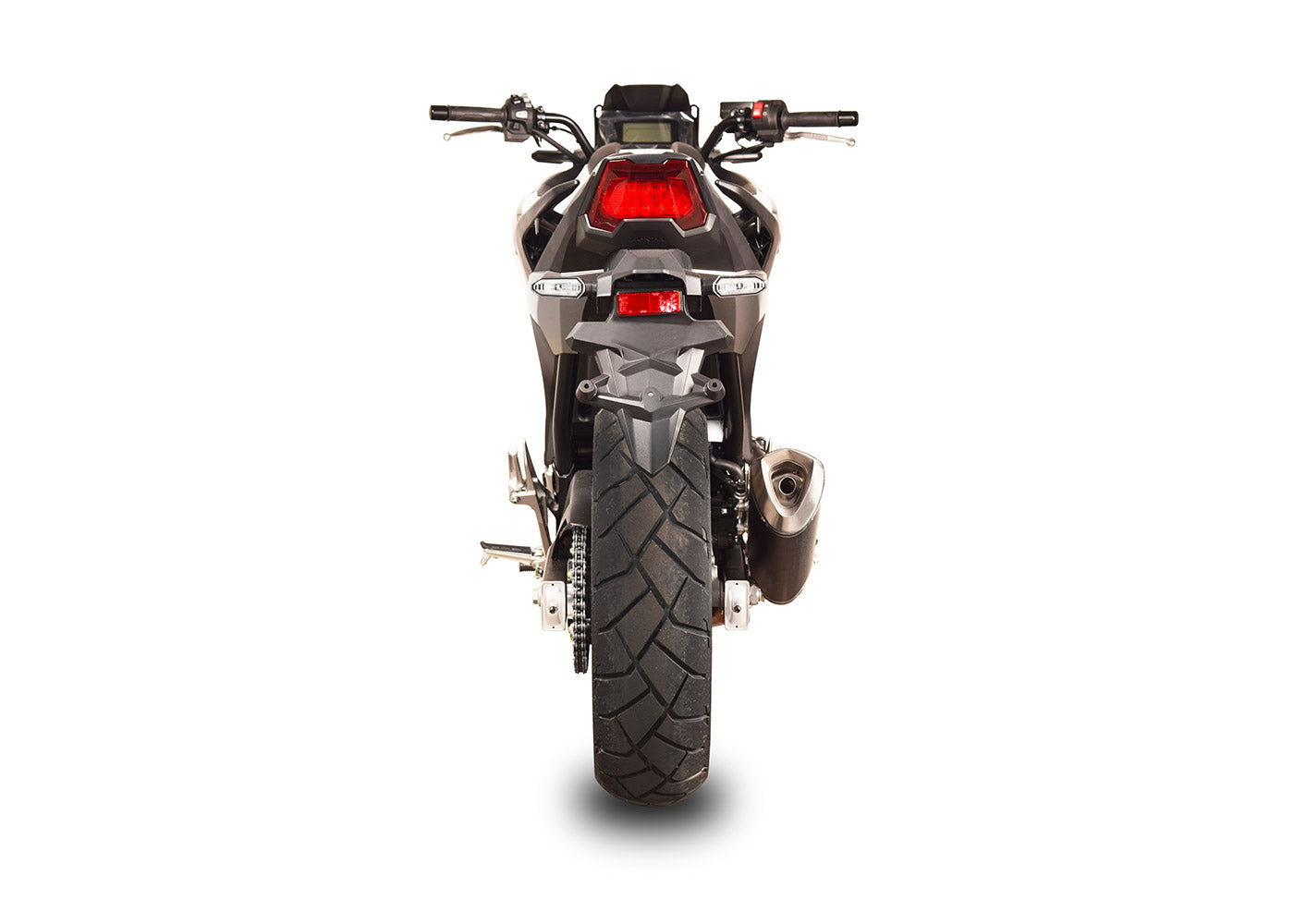 SPARK GHO1102 Honda NC700 / NC750 / Integra Slip-on Exhaust "Force" (EU homologated)