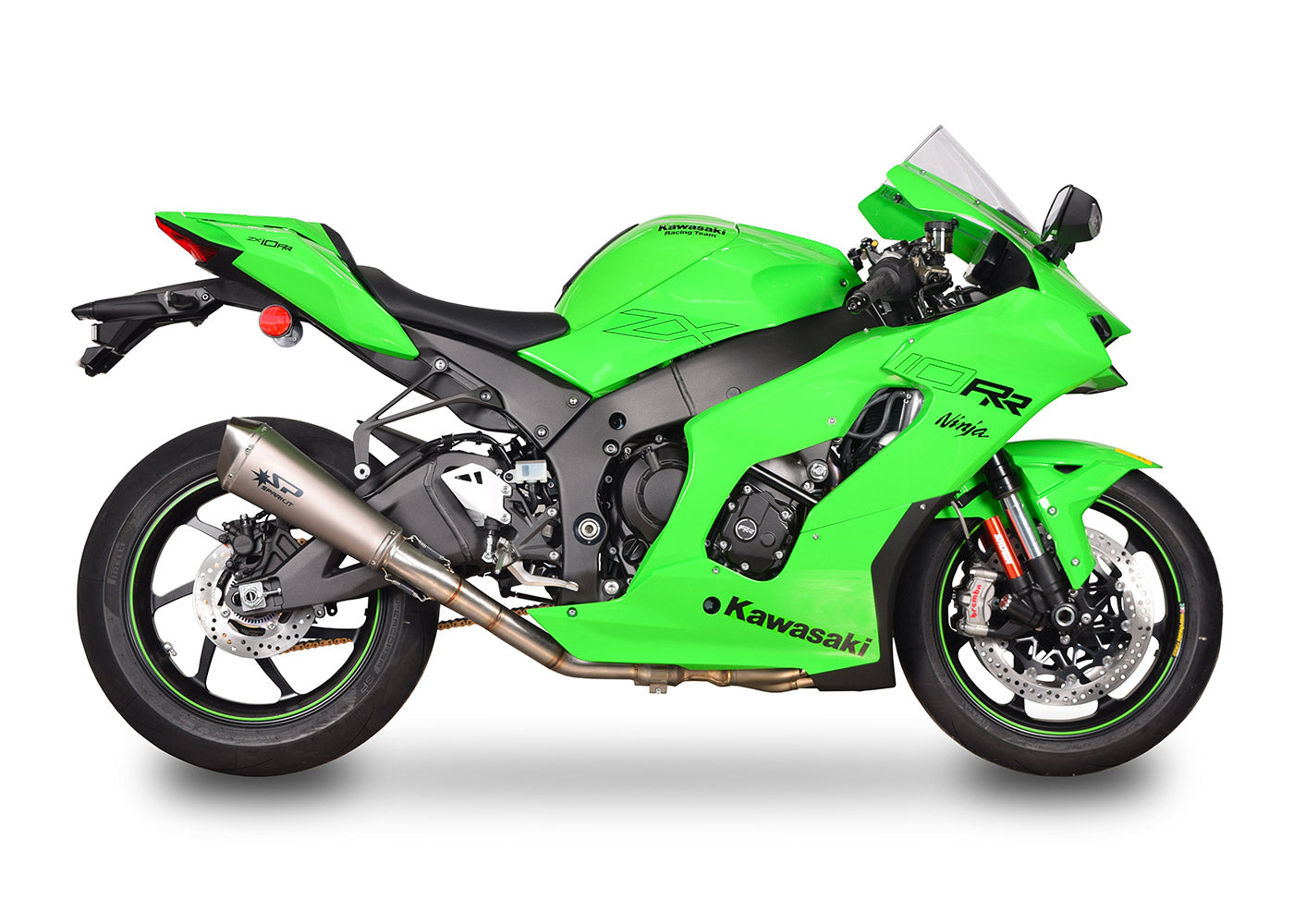 SPARK GKA8841 Kawasaki ZX-10R (2021+) Full Titanium 3/4 Exhaust System "Konix" (racing)