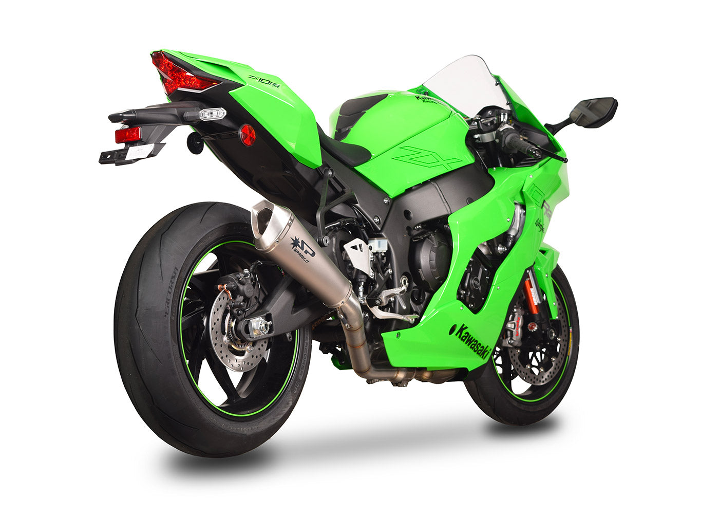 SPARK GKA8841 Kawasaki ZX-10R (2021+) Full Titanium 3/4 Exhaust System "Konix" (racing)