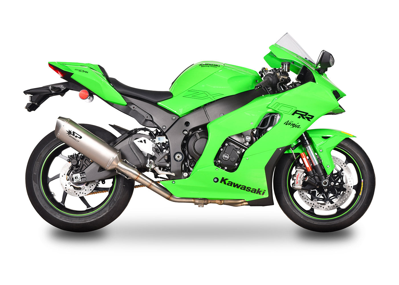 SPARK GKA8842 Kawasaki ZX-10R (2021+) Full Titanium 3/4 Exhaust System "Force" (racing)