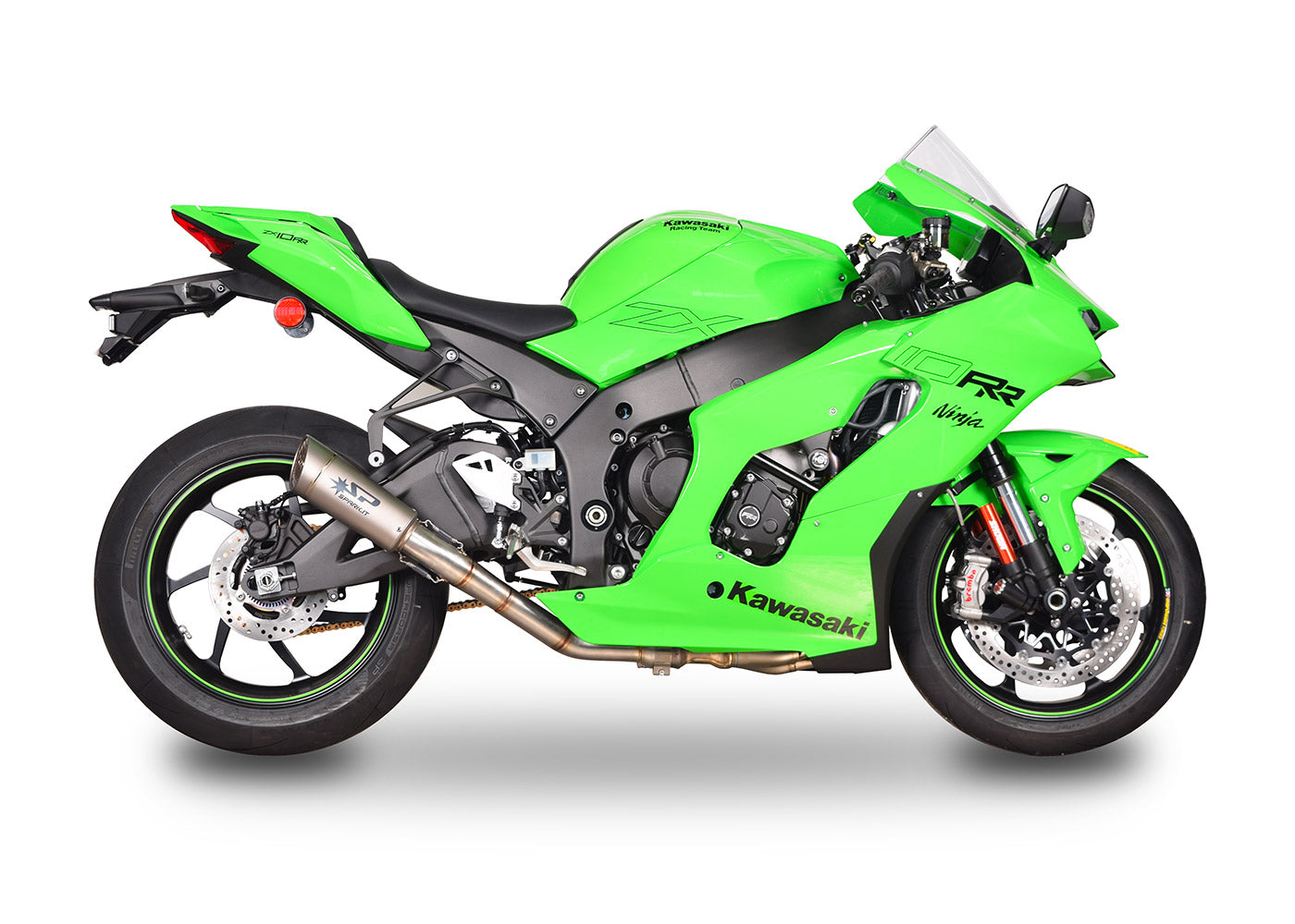 SPARK GKA8843 Kawasaki ZX-10R (2021+) Full Titanium 3/4 Exhaust System "GRID-O" (racing)