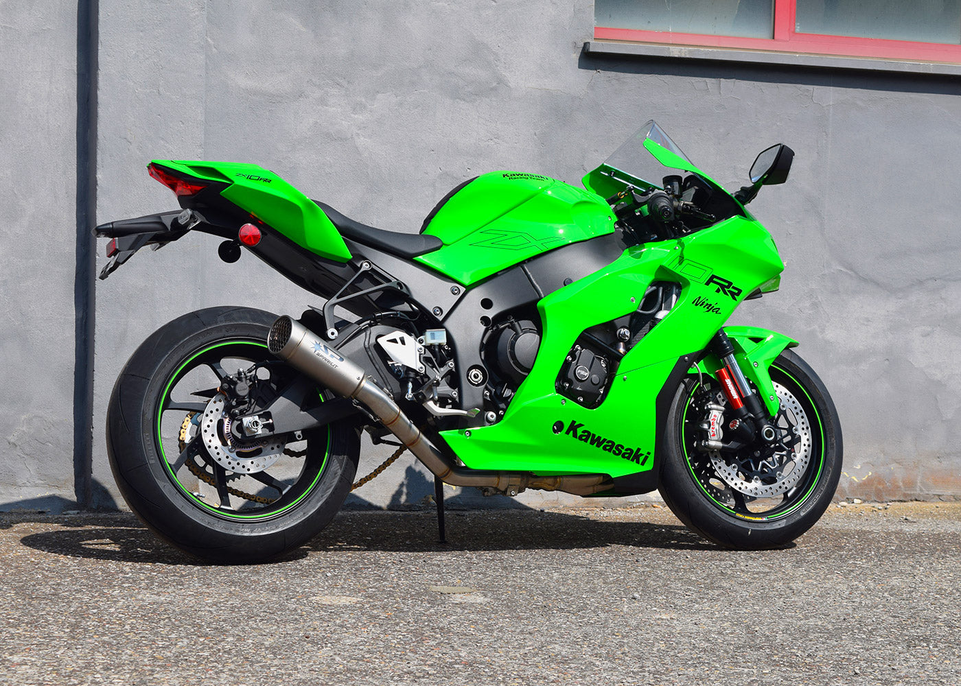 SPARK GKA8843 Kawasaki ZX-10R (2021+) Full Titanium 3/4 Exhaust System "GRID-O" (racing)