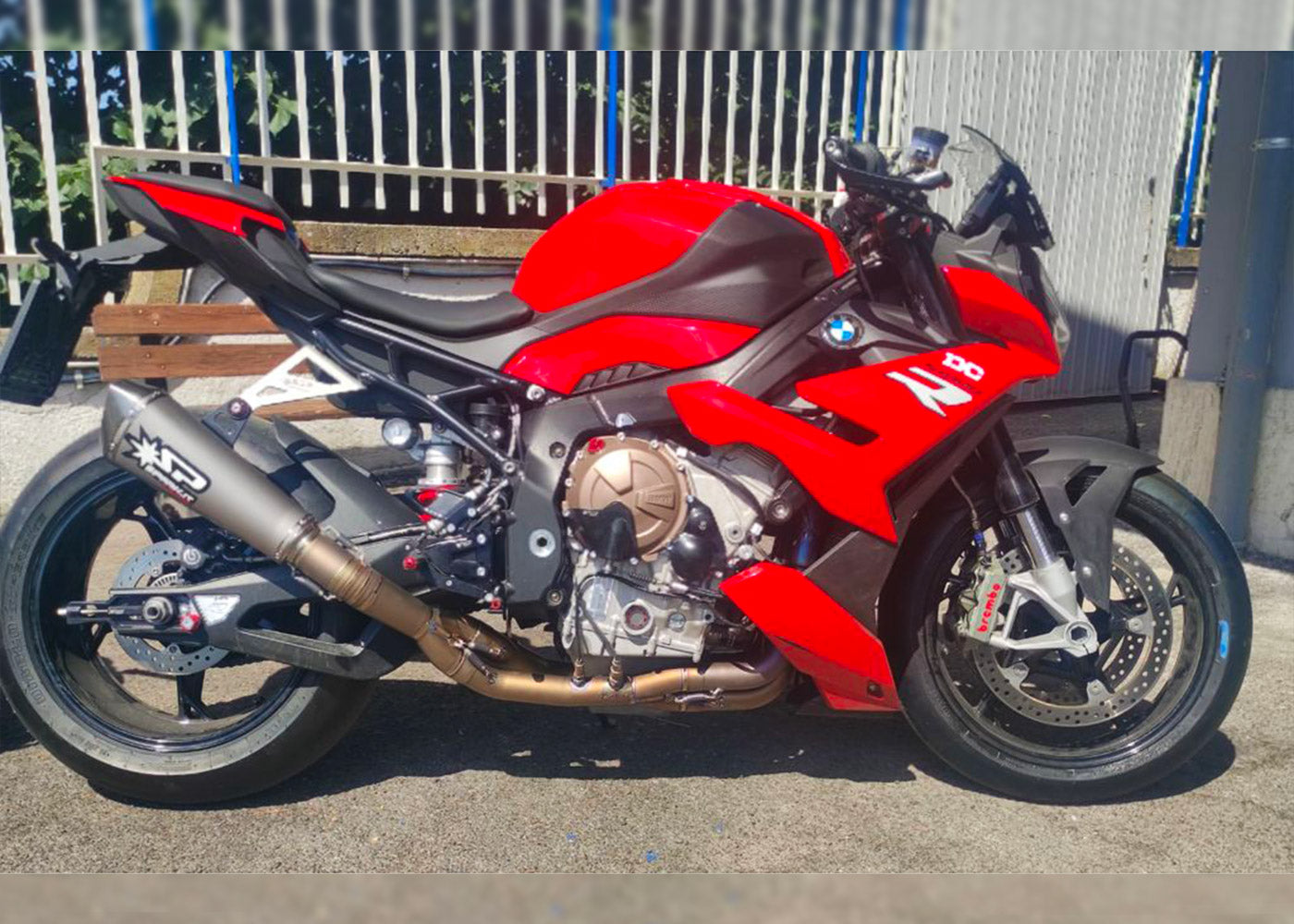 SPARK GBM8821 BMW S1000RR / M1000RR (2019+) Full Titanium Exhaust System "Konix Evo" (racing)