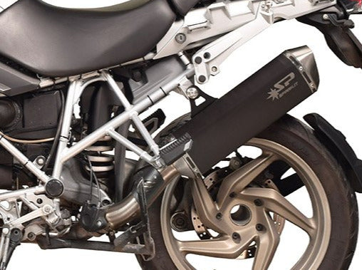 SPARK GBM0603 BMW R1200GS / Adventure (04/09) Slip-on Exhaust "Force" (EU homologated; dark)