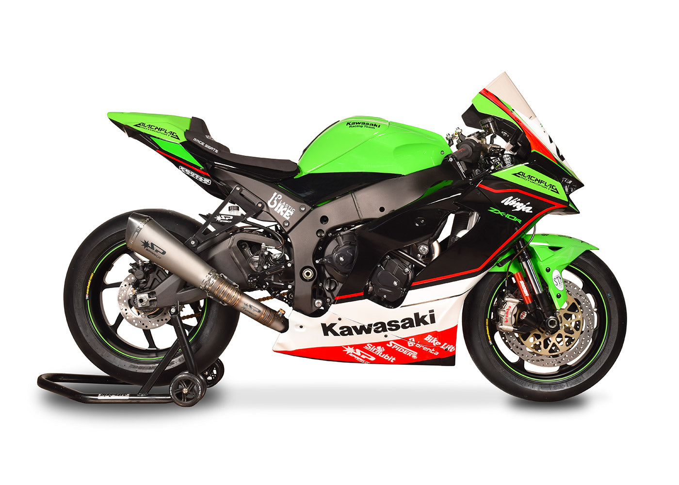 SPARK GKA8837 Kawasaki ZX-10R (2021+) Full Titanium Exhaust System "Konix" (racing)