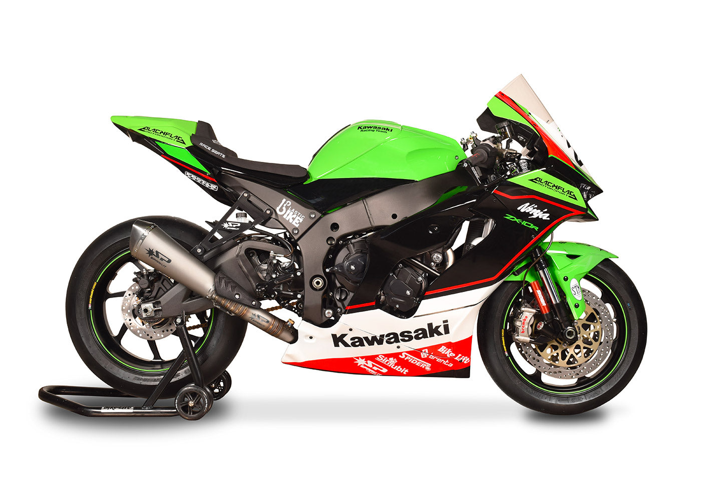 SPARK GKA8837 Kawasaki ZX-10R (2021+) Full Titanium Exhaust System "Konix" (racing)