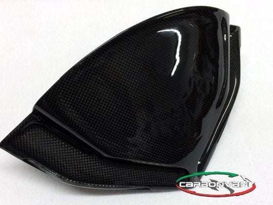 CARBONVANI MV Agusta Brutale 920 / 990 / 1090 Carbon Instrument Cover with LED Holes (no LED)