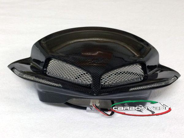 CARBONVANI MV Agusta Brutale 920 / 990 / 1090 Carbon Instrument Cover with LED Holes (no LED)