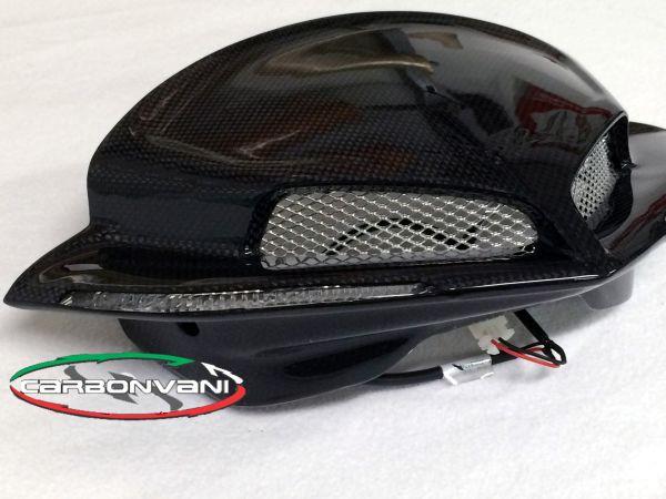 CARBONVANI MV Agusta Brutale 920 / 990 / 1090 Carbon Instrument Cover with LED Holes (no LED)