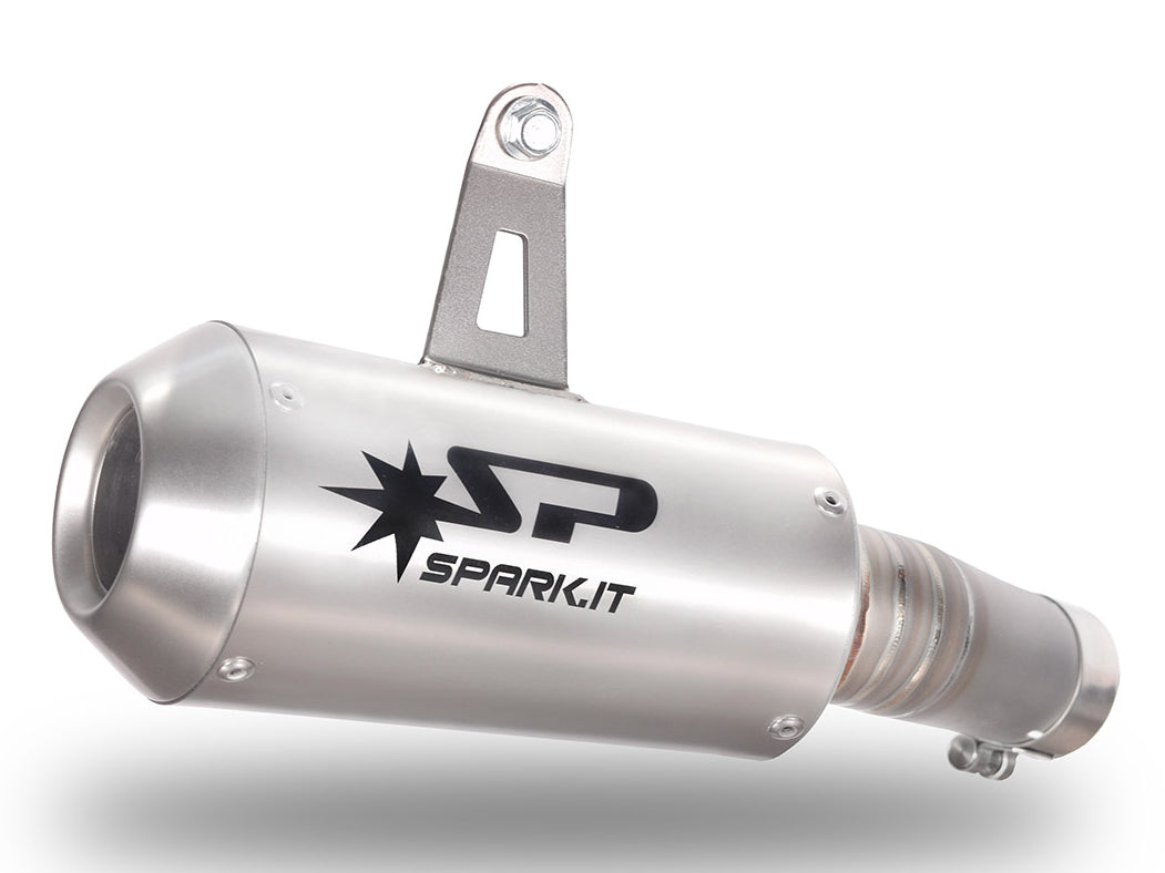 SPARK GKA1002 Kawasaki Ninja 400 (2018+) Titanium Slip-on Exhaust "MotoGP" (racing)