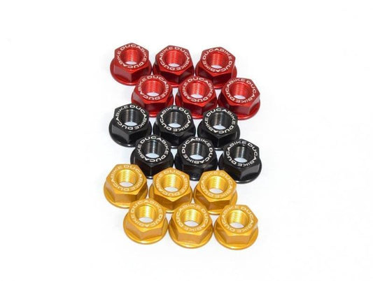 6DSB02 - DUCABIKE Ducati Rear Sprocket Carrier Nuts set