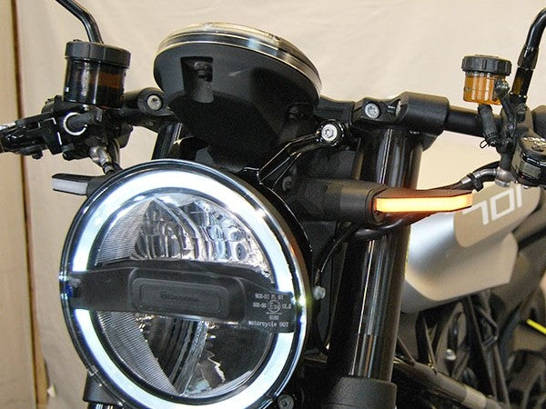 NEW RAGE CYCLES Husqvarna Vitpilen 701 LED Front Turn Signals