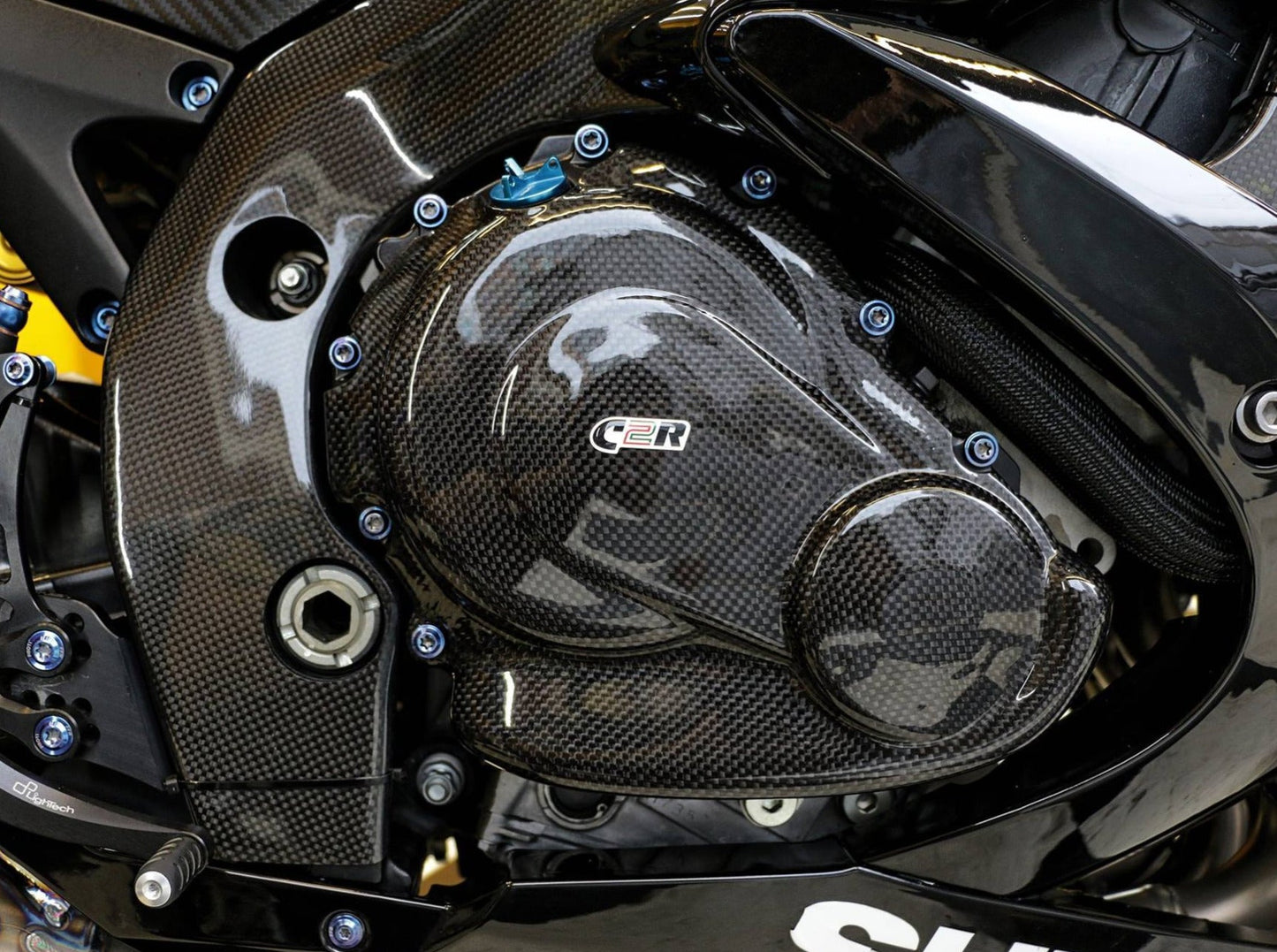 CARBON2RACE Suzuki GSX-R600/750 (11/18) Carbon Clutch Cover