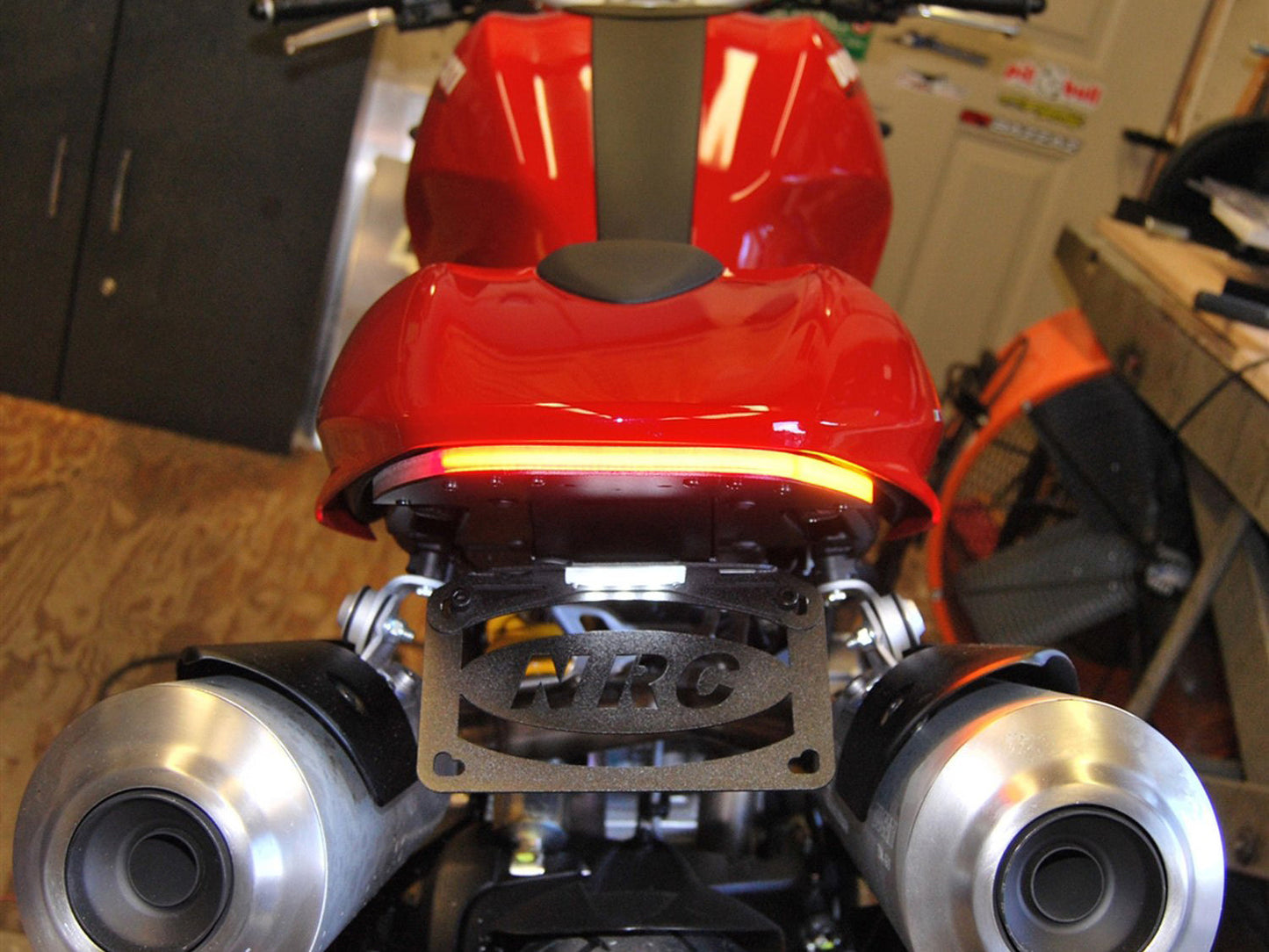 NEW RAGE CYCLES Ducati Monster 796 LED Tail Tidy Fender Eliminator