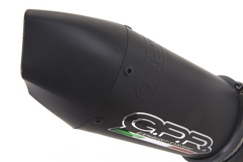 GPR BMW C650 GT Slip-on Exhaust "GPE Anniversary Black Titanium" (EU homologated)