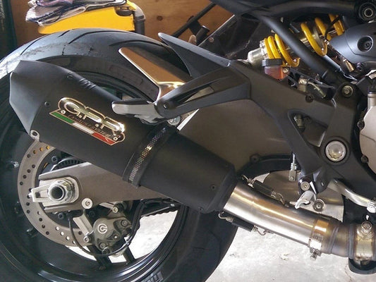 GPR Ducati Monster 1200 Slip-on Exhaust "GPE Anniversary Black Titanium" (EU homologated)