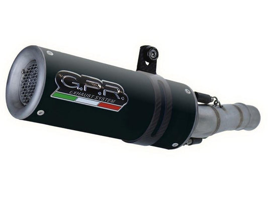 GPR BMW R1200R (06/10) Slip-on Exhaust "M3 Black Titanium" (EU homologated)