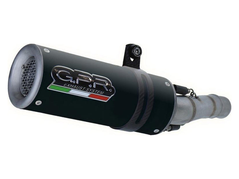 GPR Ducati Monster 797 Slip-on Exhaust "M3 Black Titanium" (EU homologated)