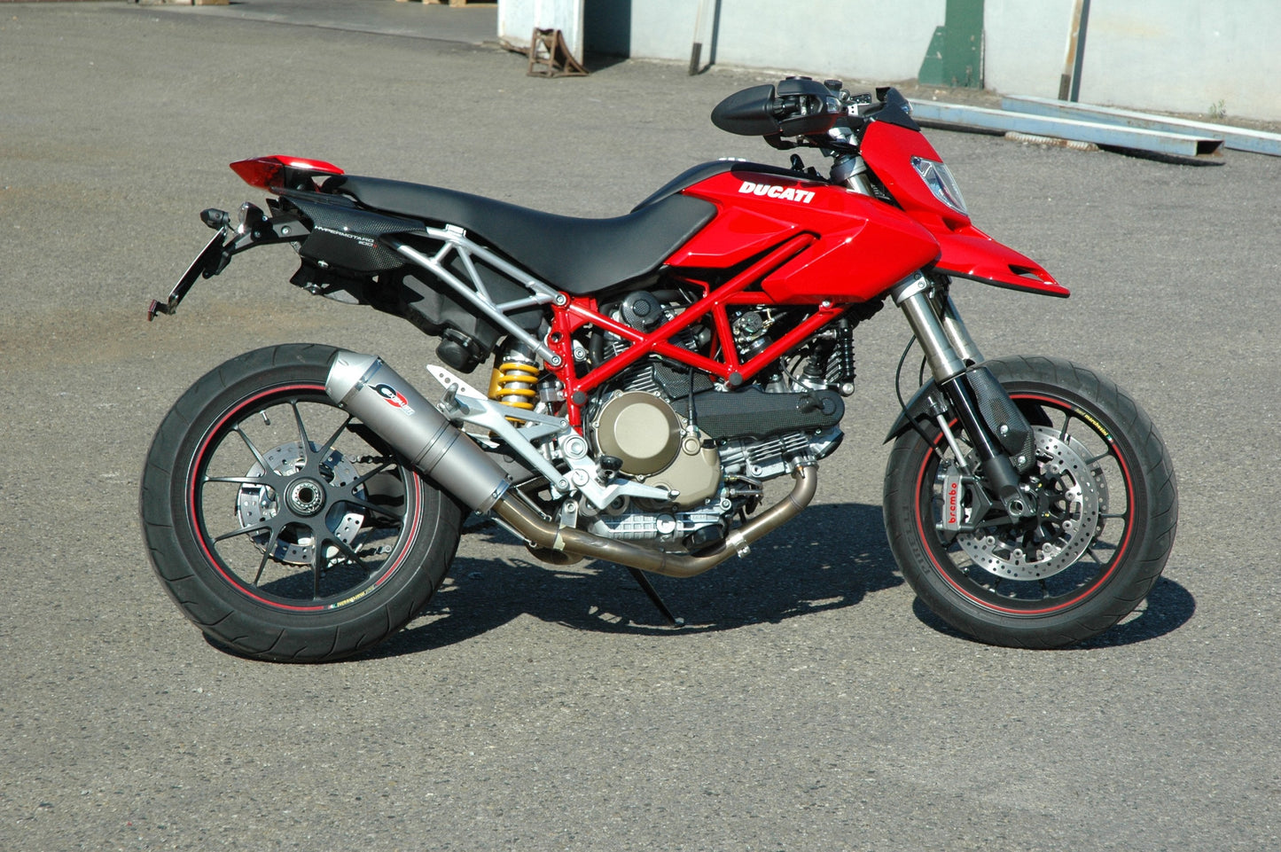 QD EXHAUST Ducati Hypermotard 1100 Full Exhaust System "Magnum" (EU homologated)