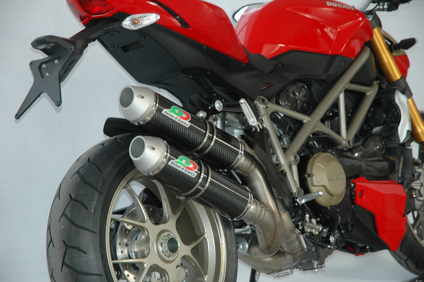 QD EXHAUST Ducati Streetfighter 1098/848 Dual Slip-on Exhaust "Magnum" (EU homologated)