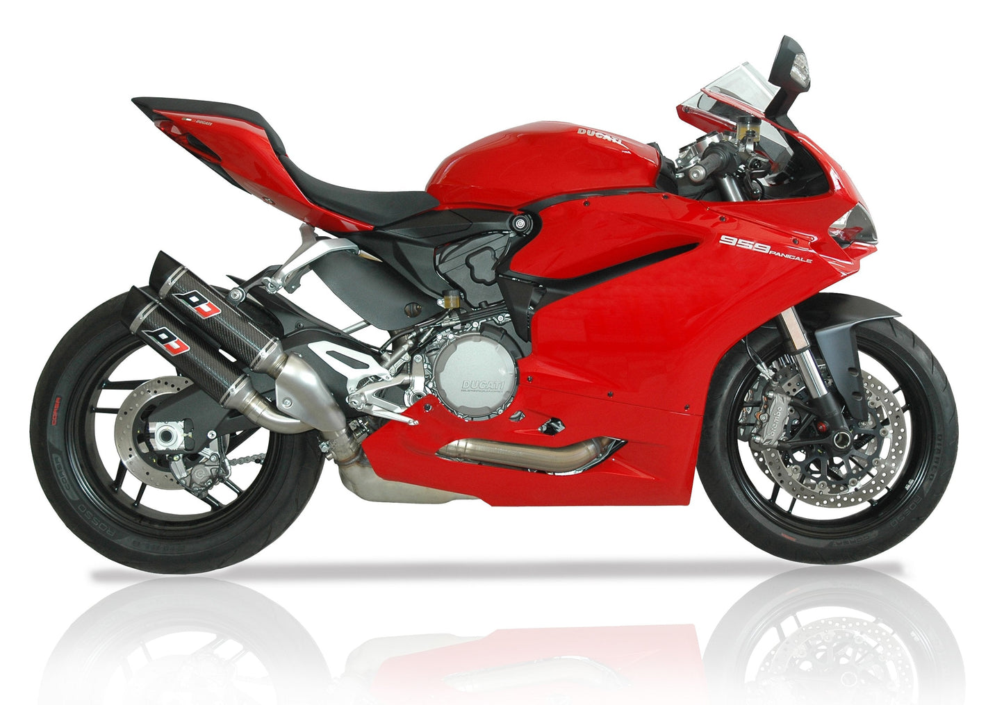 QD EXHAUST Ducati 959 Panigale Dual Slip-on Exhaust "Magnum" (EU homologated)