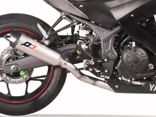 QD EXHAUST Yamaha YZF-R3 Full Exhaust System "Tri-Cone" (racing) – Accessories in MotoDeal – Motorcycle Accessories and Parts Online Shop